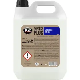 K2 EXPRESS PLUS Bílý - autošampon s voskem 5L