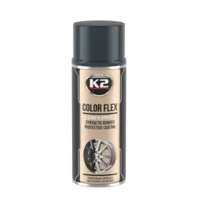 K2 COLOR FLEX Carbon - syntetický kaučuk 400ml
