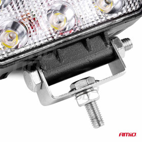 AMIO Pracovní LED světlo 16x LED AWL05 EMC 108x108 48W FLAT 9-60V_thumb3