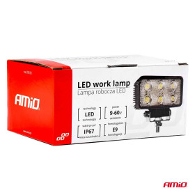 AMIO Pracovní LED světlo AWL02 6 LED FLAT 9-60V_thumb11