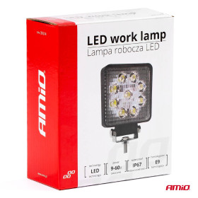 AMIO Pracovní LED světlo AWL03 9 LED FLOOD 9-60V_thumb10