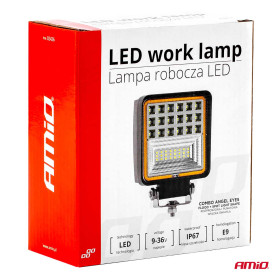 AMIO Pracovní LED světlo AWL12 42 LED COMBO (2 funkce) 9-36V_thumb12