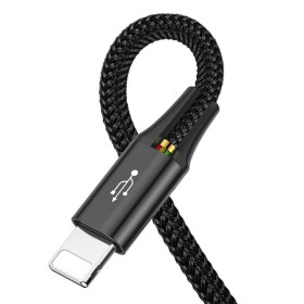 AMIO USB kabel BASEUS Fast 4v1 Lightning/Micro 3,5A 1,2m černý_thumb10