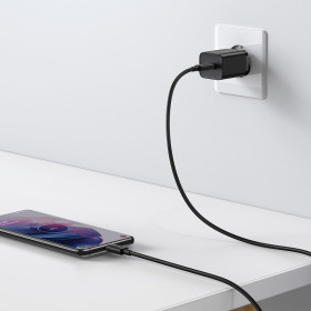 AMIO nabíječka USB-C Baseus Mini Power Delivery 25W s kabelem USB-C 100 cm_thumb8