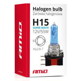 AMIO halogenová žárovka H15 12V 55W Super White_thumb7