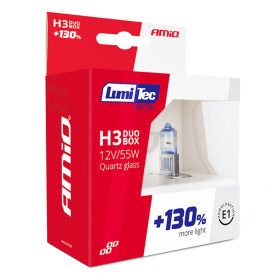 AMIO halogenový DUO blistr (2ks) H3 12V 55W sada LumiTec LIMITED +130%_thumb5