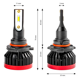 AMIO LED žárovky hlavního svícení HB3 9005 BF série_thumb3