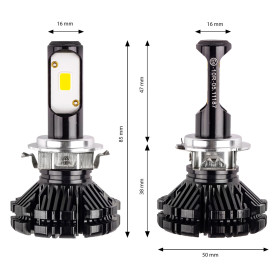 AMIO LED žárovky pro hlavní svícení H7-6 CX série_thumb6