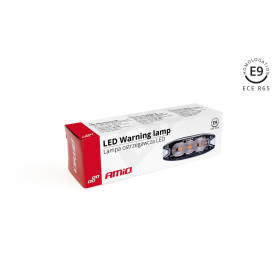 AMIO výstražné osvětlení oranžové 3x3W LED R65 R10 12/24V IP67_thumb5