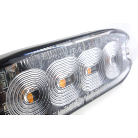 AMIO výstražné osvětlení oranžové 4x3W LED R65 R10 12/24V IP67_thumb4