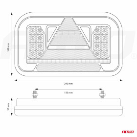 AMIO světlo zadní sdružené LED dynamické PRAVÉ RCL-03-R_thumb14