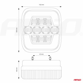 AMIO světlo zadní sdružené LED LEVÉ, PRAVÉ RCL-05-LR_thumb13