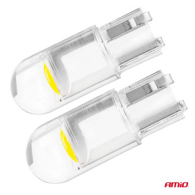 AMIO LED žárovky STANDARD T10 W5W COB HPC 12V Clear white_thumb3