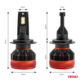 AMIO LED žárovky hlavního svícení H7 X3 Series AMiO_thumb6