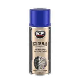 K2 COLOR FLEX Modrý - syntetický kaučuk 400ml