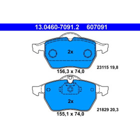 ATE Sada brzdových doštiček 13.0460-7091.2_thumb2