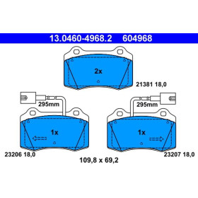 ATE Sada brzdových doštiček 13.0460-4968.2_thumb2