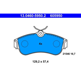 ATE Sada brzdových doštiček 13.0460-5950.2_thumb2