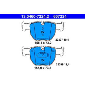 ATE Sada brzdových doštiček 13.0460-7224.2_thumb2