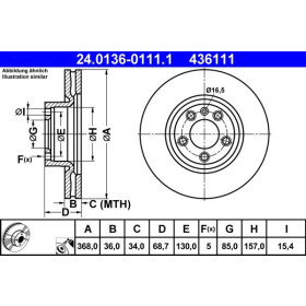 ATE Brzdový kotouč větraný Ø368mm 24.0136-0111.1_thumb2