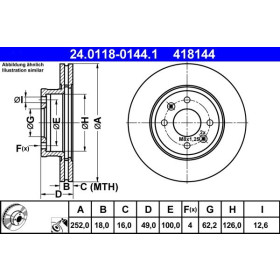 ATE Brzdový kotouč větraný Ø252mm 24.0118-0144.1_thumb2