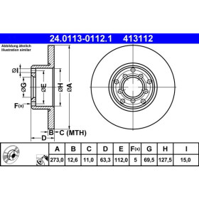 ATE Brzdový kotouč plný Ø273mm 24.0113-0112.1_thumb2