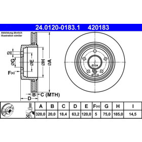 ATE Brzdový kotouč větraný Ø320mm 24.0120-0183.1_thumb2