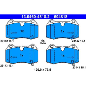 ATE Sada brzdových doštiček 13.0460-4818.2_thumb2