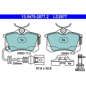 ATE Sada brzdových doštiček 13.0470-2877.2_thumb2