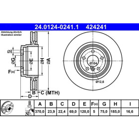 ATE Brzdový kotouč větraný Ø370mm 24.0124-0241.1_thumb2