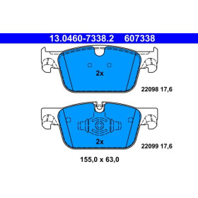 ATE Sada brzdových doštiček 13.0460-7338.2_thumb2
