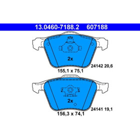 ATE Sada brzdových doštiček 13.0460-7188.2_thumb2