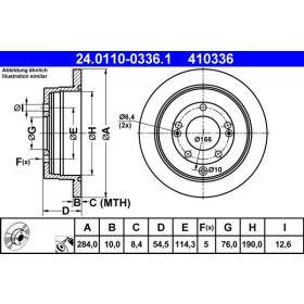 ATE Brzdový kotouč plný Ø284mm 24.0110-0336.1_thumb2