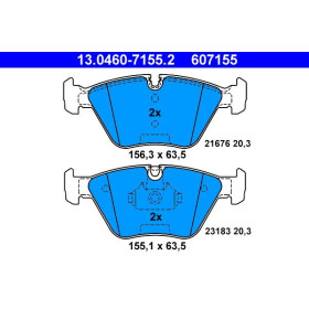 ATE Sada brzdových doštiček 13.0460-7155.2_thumb2