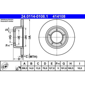 ATE Brzdový kotouč plný Ø299mm 24.0114-0108.1_thumb2