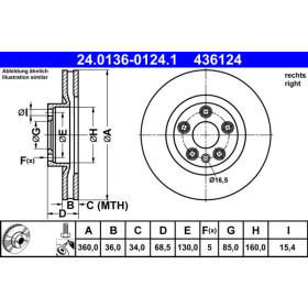 ATE Brzdový kotouč větraný Ø360mm 24.0136-0124.1_thumb2