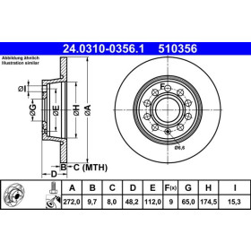 ATE Brzdový kotouč plný Ø272mm 24.0310-0356.1_thumb2