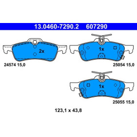 ATE Sada brzdových doštiček 13.0460-7290.2_thumb2