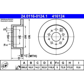 ATE Brzdový kotouč plný Ø280mm 24.0116-0124.1_thumb2