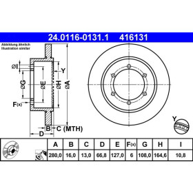 ATE Brzdový kotouč plný Ø280mm 24.0116-0131.1_thumb2