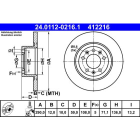 ATE Brzdový kotouč plný Ø290mm 24.0112-0216.1_thumb2