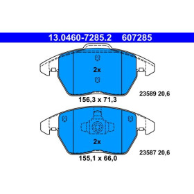 ATE Sada brzdových doštiček 13.0460-7285.2_thumb2