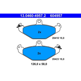 ATE Sada brzdových doštiček 13.0460-4957.2_thumb2