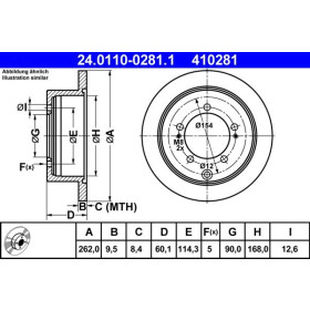 ATE Brzdový kotouč plný Ø262mm 24.0110-0281.1_thumb2