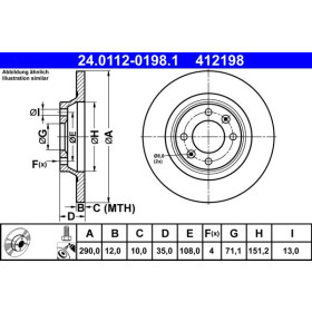 ATE Brzdový kotouč plný Ø290mm 24.0112-0198.1_thumb2