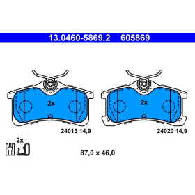 ATE Sada brzdových doštiček 13.0460-5869.2_thumb2