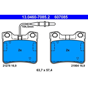 ATE Sada brzdových doštiček 13.0460-7085.2_thumb2