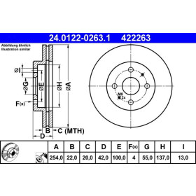 ATE Brzdový kotouč větraný Ø254mm 24.0122-0263.1_thumb2