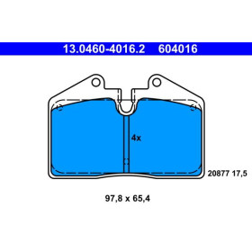ATE Sada brzdových doštiček 13.0460-4016.2_thumb2