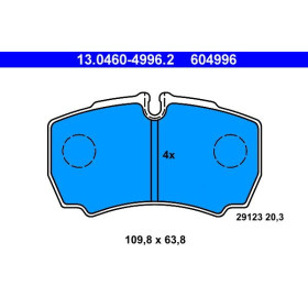 ATE Sada brzdových doštiček 13.0460-4996.2_thumb2